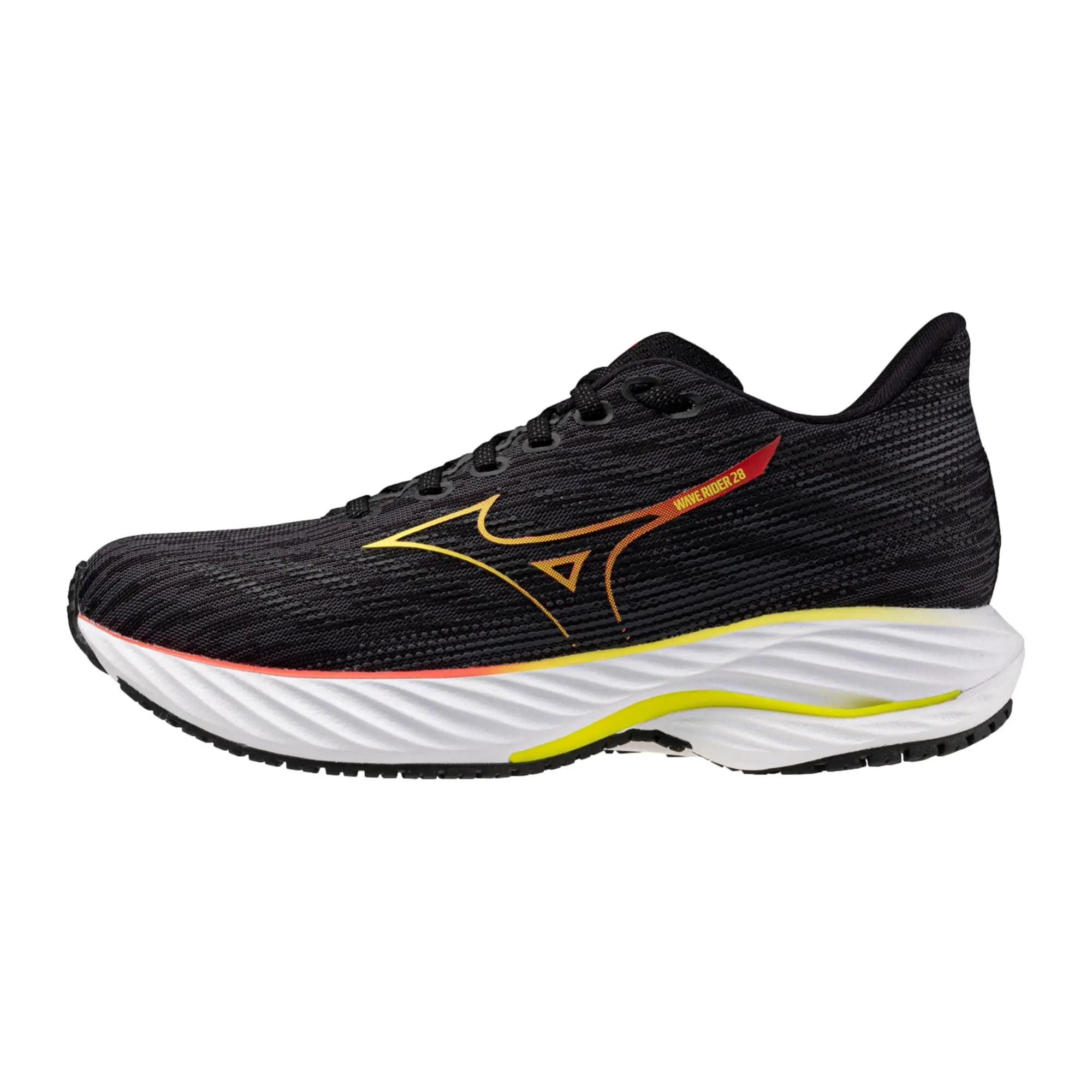 Mizuno Wave Rider 28 Black / Evening Primrose  J1GD240377 Women's