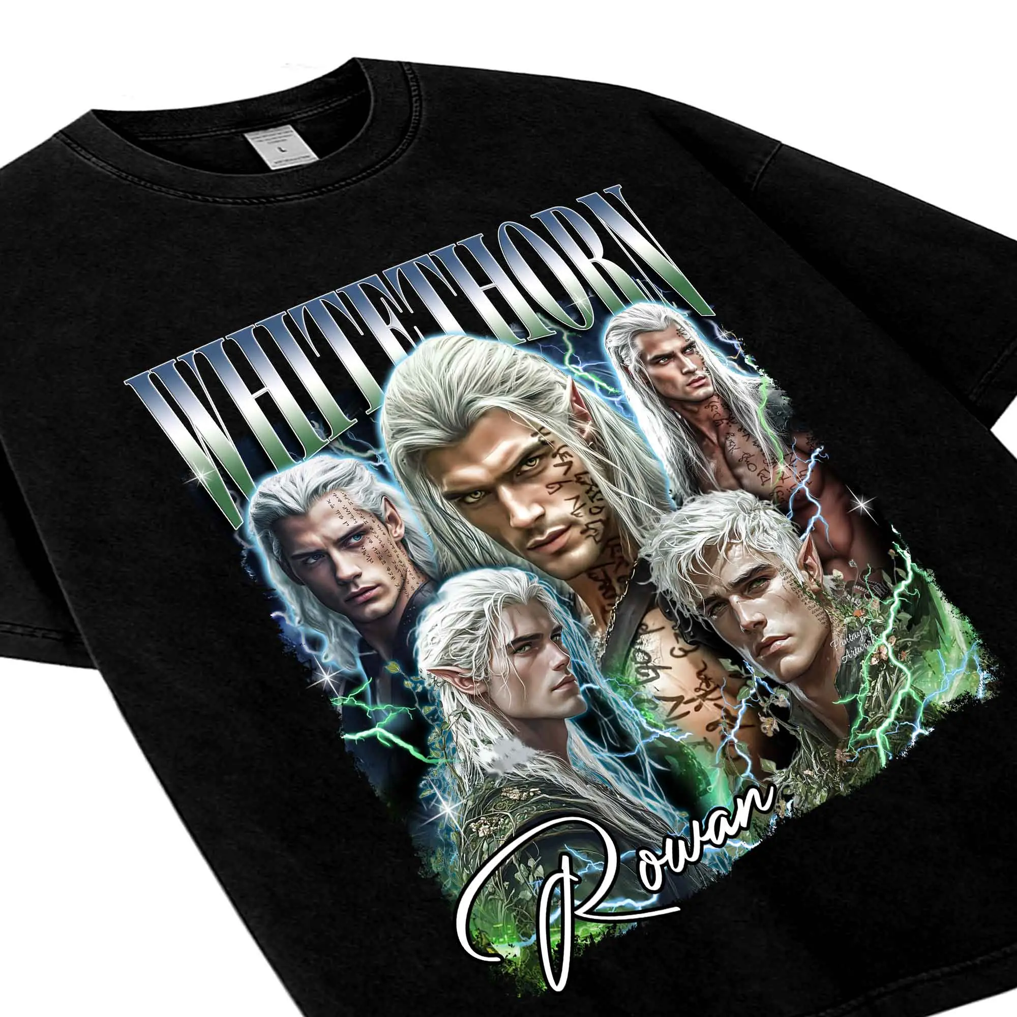 Rowan Whitethorn Throne Of Glass Comfort Colors LICENSED SJM Shirt, Rowan SJM Merch Bookish Shirt, Bookstagram Shirt For Fan