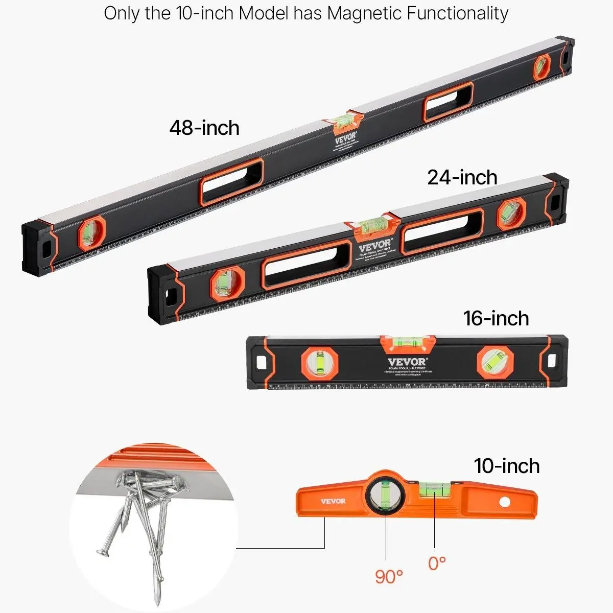 No Magnetic - Set 4 of 48/24/16/10