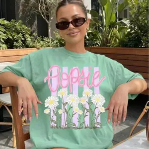 Oopsie Daisy Shirt Comfort Colors, Trendy Women's Summer Crop, Comfort Colors Tank Tops