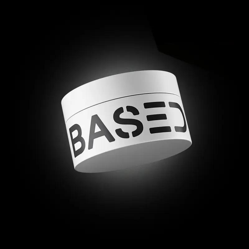 3oz BASED Hair Clay | Best-Selling Strong Hold Matte Styling Clay, Non-Toxic Shea Butter & Beeswax Formula