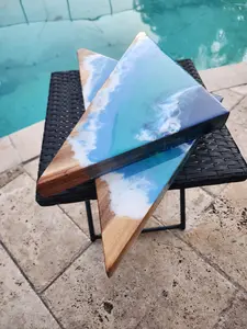 Handcrafted Beach Theme Charcuterie Board
