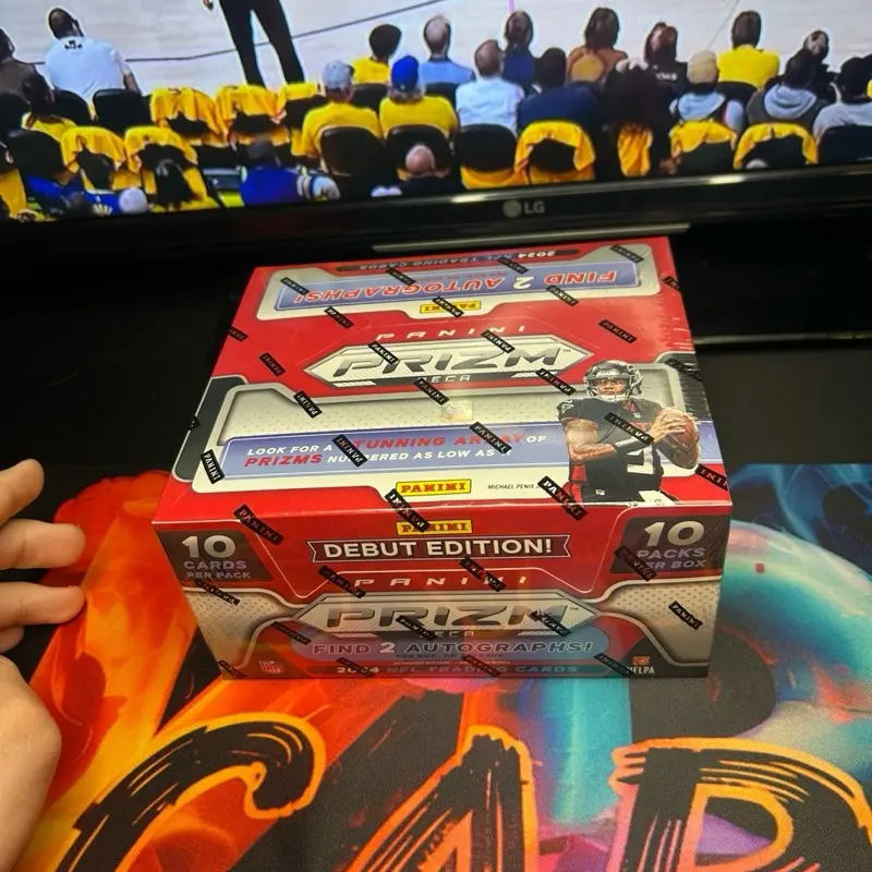 NFL PRIZM DECA hobby break. 1 Box