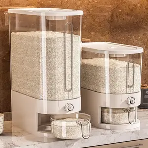 Rice Bucket Household 2026 New Model Sealed Insect-Proof Moisture-Proof Rice Jar Rice Storage Box Storage Container Rice Grain Storage Box