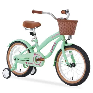 Multiple Colors,Girls Bike  for 4-7 Years Old Kids,16 inch  wheel , Training Wheels Included