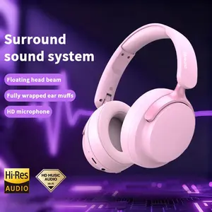 MOKATA Bluetooth Over-Ear Headphones Foldable Wireless Wired Stereo Headset with Micro SD/TF Card Slot Soft Earmuffs Lightweight Quiet Immersive Sound for Cell Phone PC