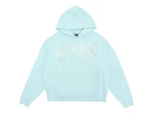 Revenge Men's XXXTentacion Heartbreak Bejeweled Hoodie Baby Blue, from StockX