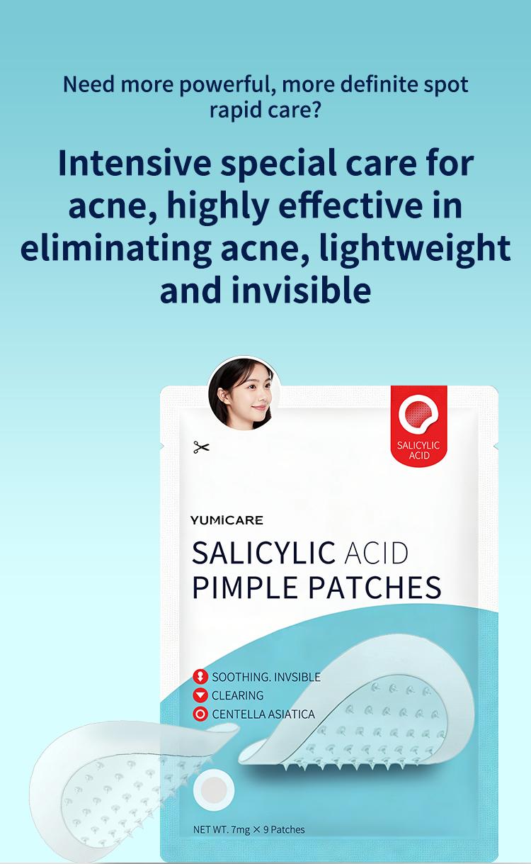 Hyaluronic Acid Microcrystalline Pimple Patch for Blemish & Redness Care