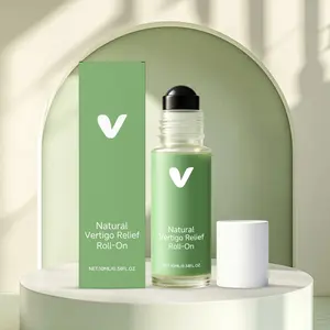 Rollerball Essential Oil 10ML, Cooling Massage Ear Area Portable Design, Unisex Daily Care Local Essential Oil, Suitable for Men and Women, Suitable for Most Hair Types, Ideal for Daily Use, Perfect for Various Occasions: Pre-Work & Pre-Date Prep