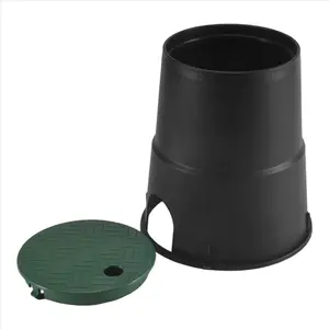 6In ABS Garden Lawn Underground Valve Box Cap, Sprinkler Watering System Valve Cover Lid