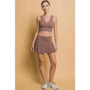 PLEATED TENNIS SKIRT