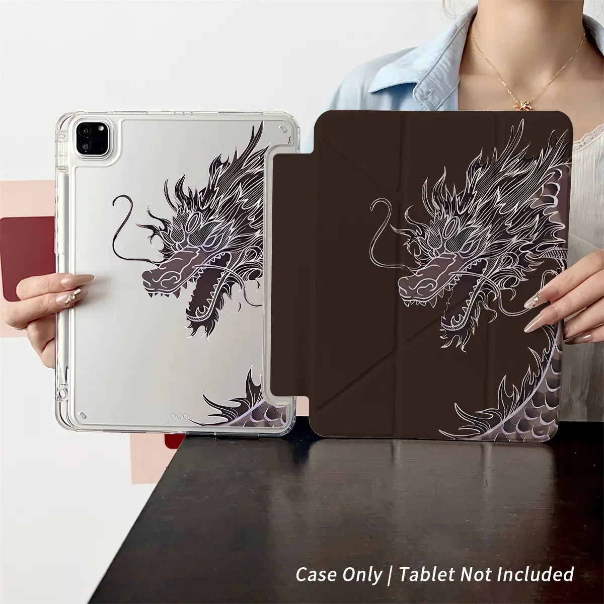 Protective Folio case, Tablet Protective Cover, Tablet Covers, with Pen Holder compatible with iPad Pro11/9.7/Air 2/iPad 7/8th Gen/iPad Air 4/5/iPad 10th/iPad Air 13(M3 2025)/iPad Air 11(M3 2025)/Samsung Galaxy Tab S10+/A9/S9/S6LITE Tablet Casing