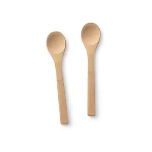 Reusable Bamboo Spoons, Set of 2