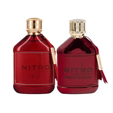 Dumont Nitro Red & Dumont Nitro Red Intensely Bundle 3.4 Oz Per Bottle