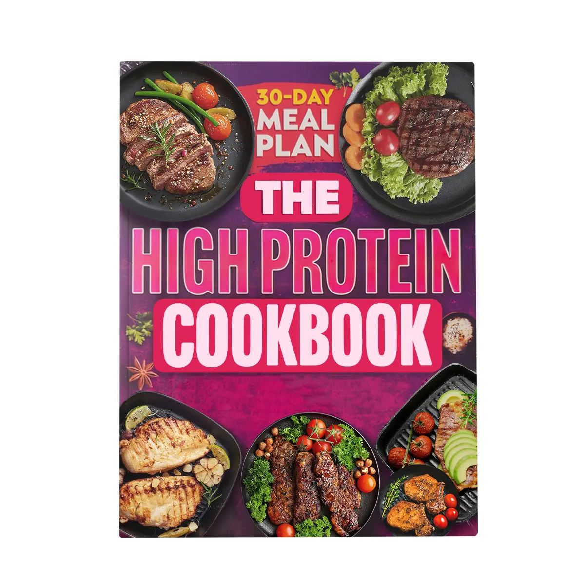 High Protein Diet Food List - Meal Plan, Break fast Recipes for Easy Chart Brochure Cookbook