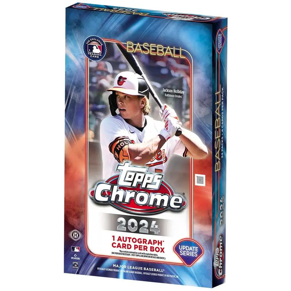2024 Topps Chrome Baseball Updated Series Hobby Trading Cards 2024 Topps Chrome Baseball Updated Series Hobby Trading Cards