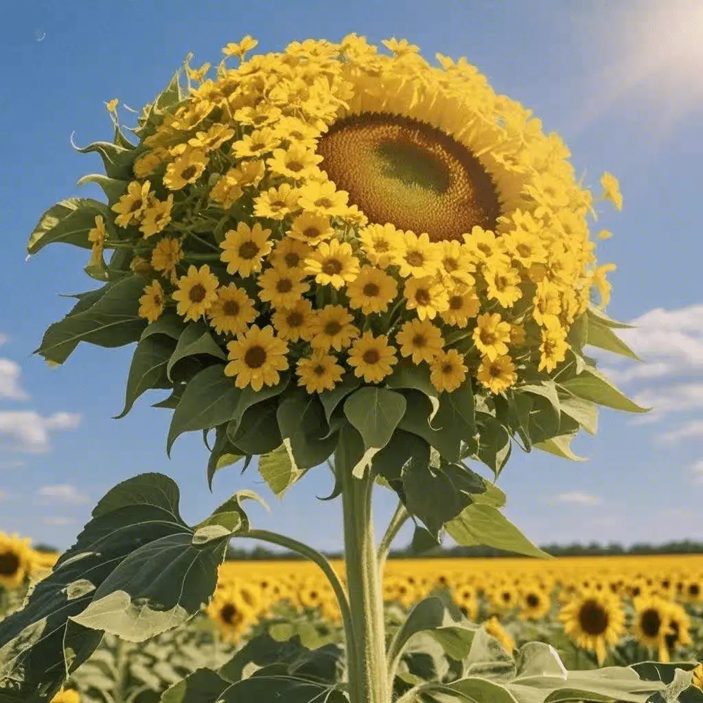 Giant Sunflower Seeds 36pcs Mammoth Variety Perennial Plant Easy to Grow Indoor Outdoor Sunny Spots Attracts Bees Butterflies