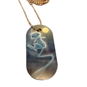 Cartoon Dog Tag Necklaces