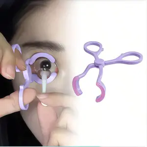 Contact Lens Applicator Set, Easy Insert & Remove Tool, Eye Support Clip, Odorless Plastic, Tweezers, Aligner, Comfortable Wear, Easy Insertion