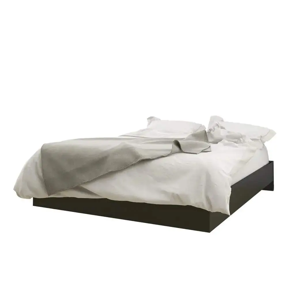 4-Piece Bedroom Set With Bed Frame, Headboard, Nightstand &amp; Dresser, Full