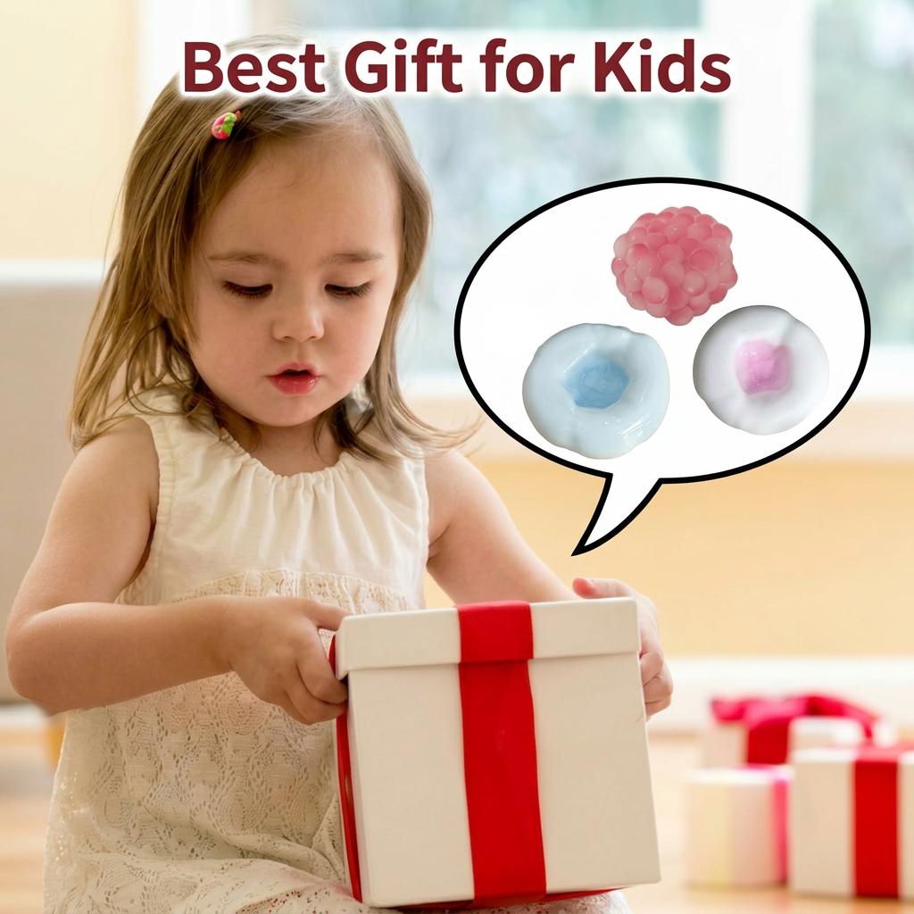 2/3Pcs Handmade Squishy Noisy Ball ASMR Sensory Toy with Crunchy Sound Stress Relief Soft & Hard Squeeze Touch Ages 3+ Idea for Gift Easter