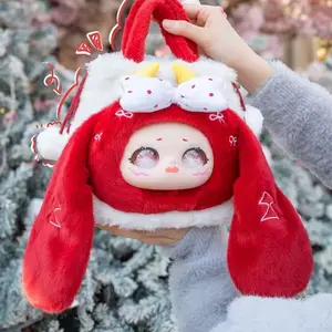 Samael Big Handbag Plush Toy Doll，Bunny Plush Dolls，Soft Furry Collectibles，Backpack or clothing decoration，Stuffed Animal