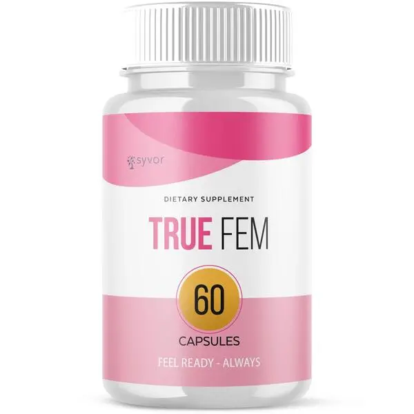 True Fem for Women Advanced Wellness Support Supplement 60 Capsules 1 Pack