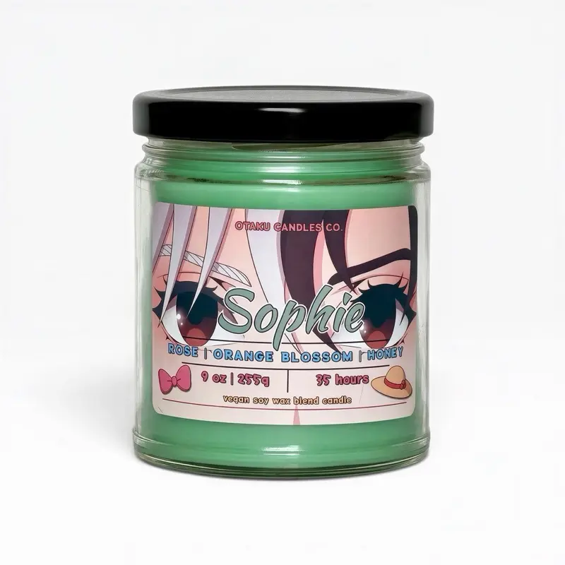 Sophie Candle | Howl's Castle Anime Candle | Vegan Apricot Wax Candle