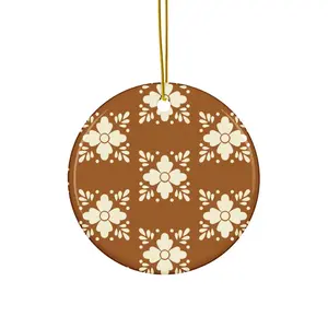 Talavera Ceramic ornament - Brown