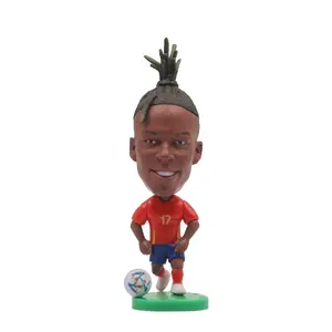 2026 Soccerwe Soccer Player Action Figures Collectible Miniatures for Fans & Decoration