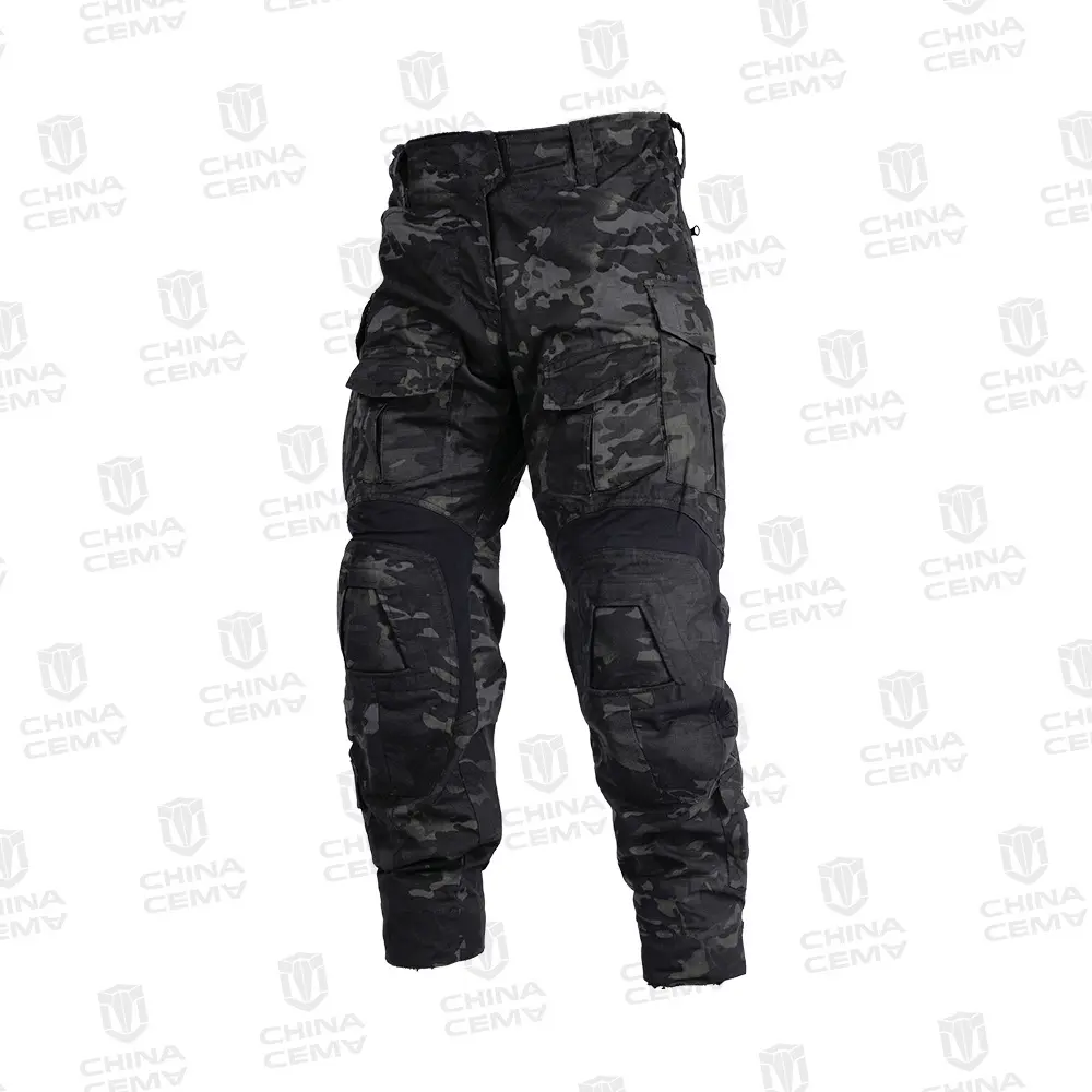 Black camouflage [frog pants]