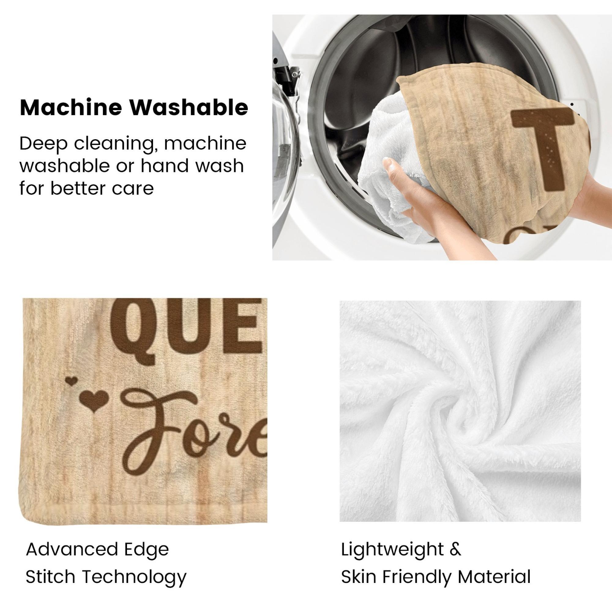 Romantic Blanket for Wife – Perfect Wedding Anniversary, Birthday, Valentine's, Mother's Day Gift – Thoughtful Healing Gift for Her