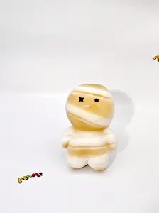 MHM Squishy Wind Bread Buddy Stress Relief Toy — Sticky, Moist, Soft, Slow-Bouncing Food Sensory Tool for Tactile Relaxation