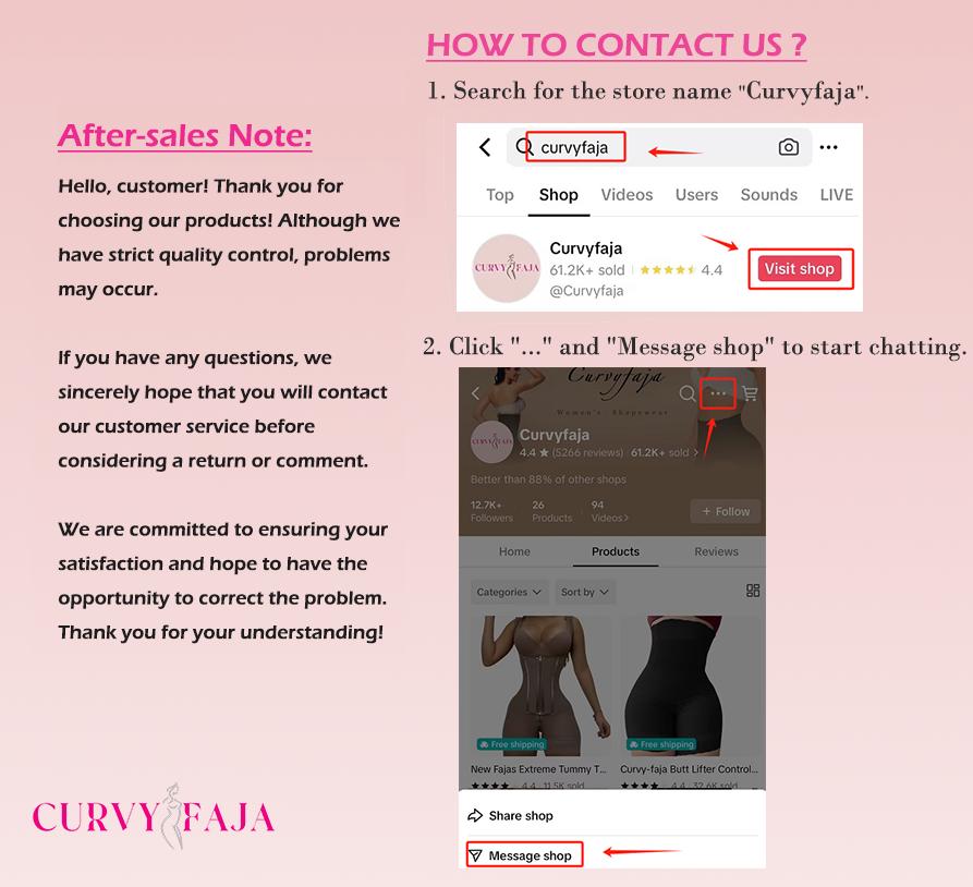 Curvy-faja Compression Shapewear with Open Bust and Zipper for Tummy Control - Womenswear, Underwear Fabric High Waisted