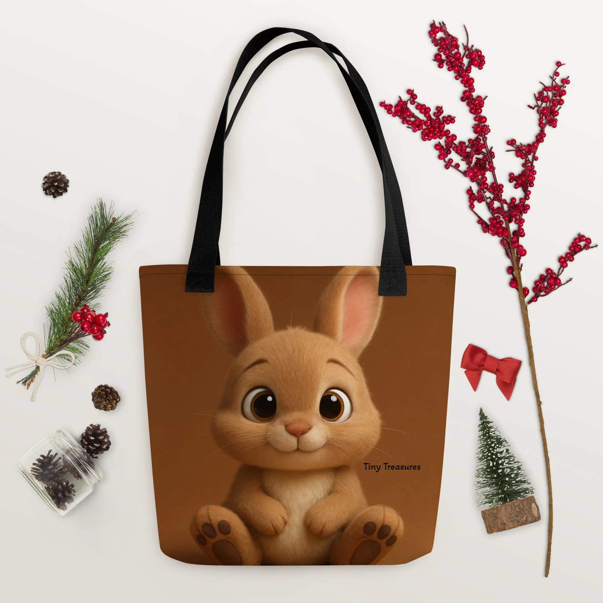 Tiny Treasure Baby Bunny Tote bag