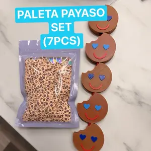 PAYASO LOLLIPOP BUNDLE polymer clay&straw toppers (7PCS)