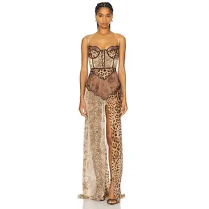 The Dolls House Dolce Maxi Dress in Safari