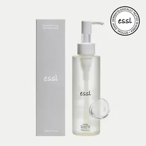 [Renewal] essl Centella Poreless Deep Cleansing Oil (150ml, 5.07 fl oz) | Lightweight Cleanser for Makeup & Blackhead Removal | Pore Care with Centella Asiatica & 14 Plant-Based Oils | Korean Skincare tiktokshopspringglowup
