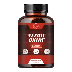 Supplements Nitric Oxide Booster for Men & Women, L-Citrulline + 3 Forms of L-Arginine for Stamina, Endurance, Circulation, & Energy Support,* Caffeine-Free Pre-Workout Alternative, 60 Capsules