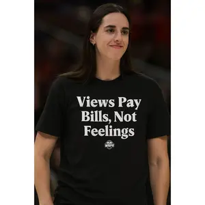 “Views Pay Bills” Bold Statement Tee – Black & White Viral Shirt (WNBPA)