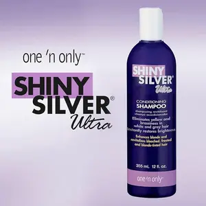 Ultra Tone & Moisture Shampoo for Shiny Silver Hair Conditioner Haircare