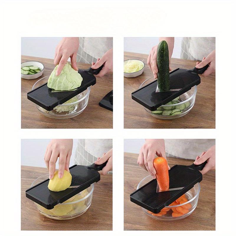 Premium Manual Cabbage Slicer & Vegetable Shredder – Heavy-Duty Multi-Purpose Cutter (1 or 3 Pieces)