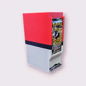 TCG Card Pack Dispenser - Holds 40 Packs, Easy Draw from Bottom, 1 Pack Display, Ideal for Storing Loose Packs on Shelves or Desk