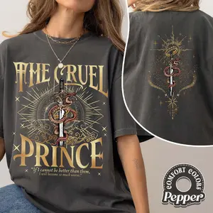 The Cruel Prince Comfort Color Shirt, the Folk of the Air Shirt, Cardan Greenbriar Shirt, Jude and Cardan Shirt, Jude Duarte Kingmaker ATT809 2-12 19