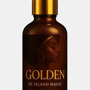 Golden Shimmer Body Oil-Island Magic -Luxe Glow (4 oz)