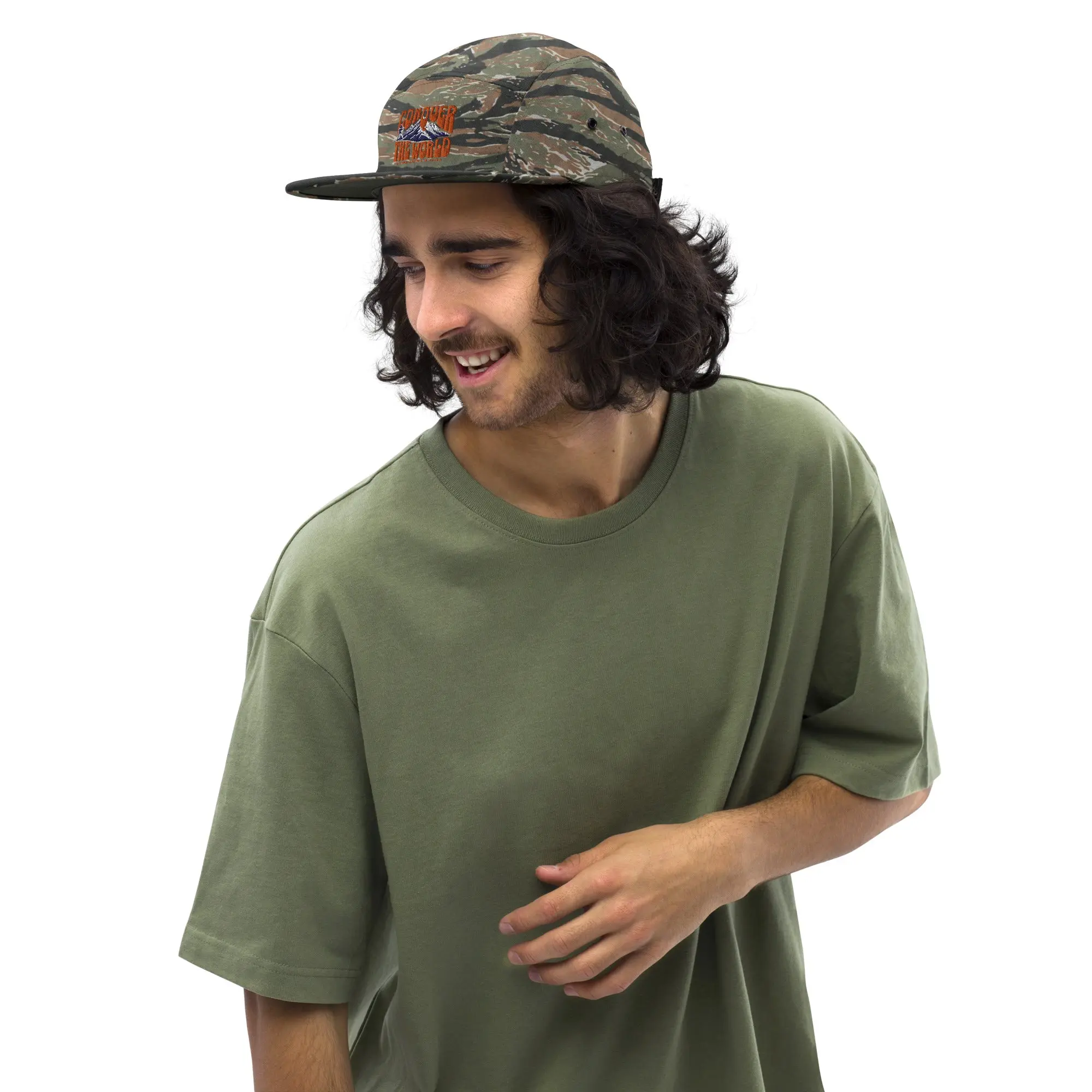 Conquer The World Panel Cap