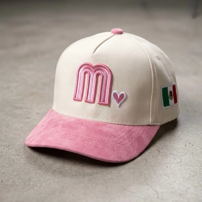 Mexico Classic Baseball Hat Mexico Flag Embroidered A-frame 5 panel Cap Adjustable Snapback Hat for Casual Outfits Sports and Streetwear Women's Headwear