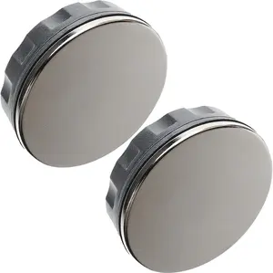 Elevation Lab AirTag Magnetic Case - TagVault - The Waterproof AirTag Magnet Holder | Ultra-Strong Oversized Neodymium Magnet, Discreet, Screw-On Design (2 Pack)
