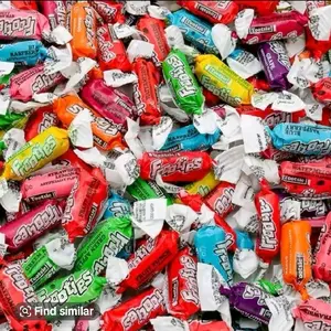 TOOTSIE FROOTIES Assorted Flavored Candy 10 Flavors - Gluten Free, Individually Wrapped Lemon, Strawberry, Apple, Watermelon, Sour Cherry, Fruit.