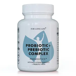 Proveotics Vegan Probiotics - Daily Microbiome & Harmony Blend Healthcare Dietary Supplement with 12 Strains 12 Billion CFU per Serving Fitness Edible